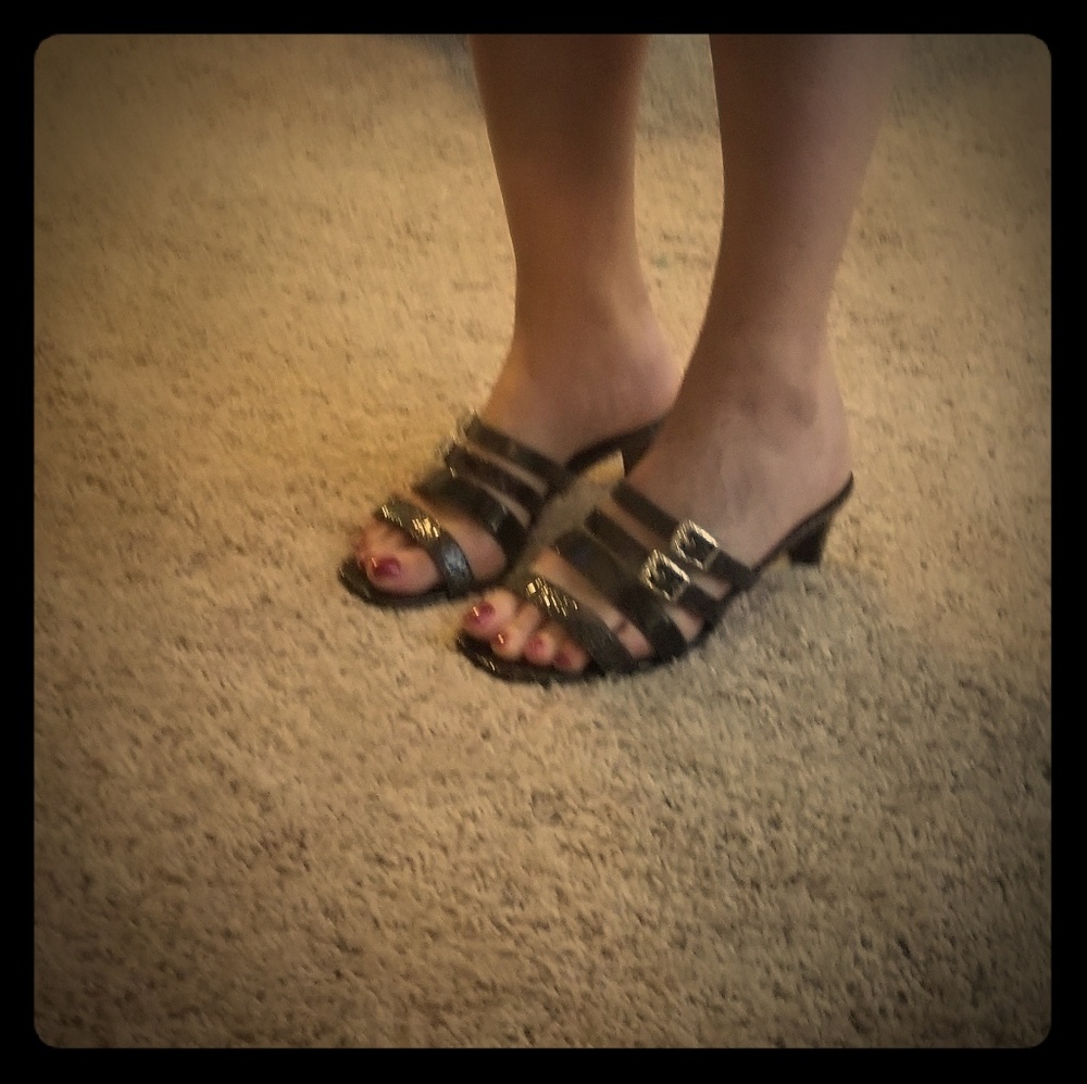 Brighton Brown Kitten Heels